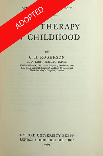 Play Therapy in Childhood