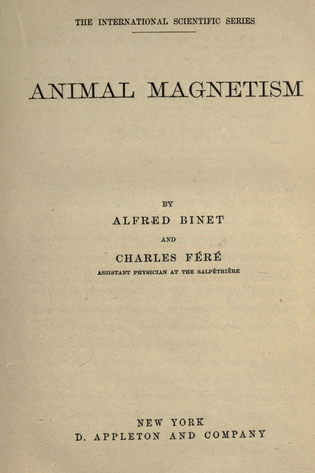 Animal magnetism