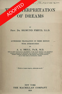The interpretation of dreams, 1913