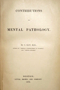 Contributions to mental pathology