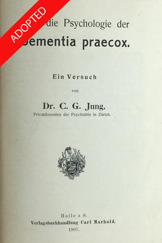 Uber die Psychologie der Dementia praecox; ein Versuch